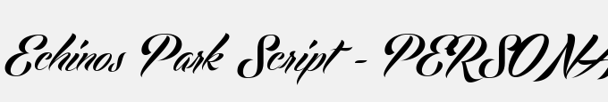 Echinos Park Script - PERSONAL USE ONLY