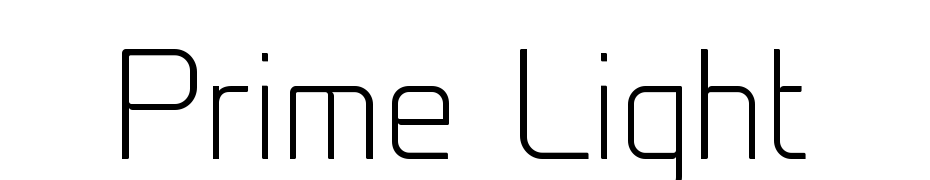 Prime Light Font Download Free