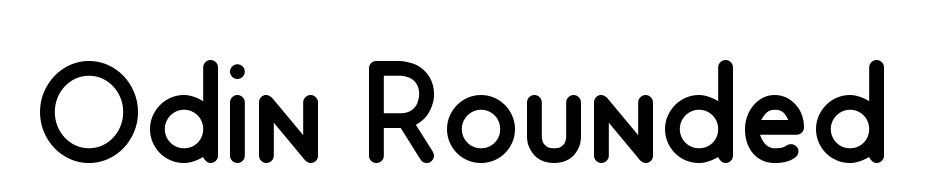 Odin Rounded Font Download Free