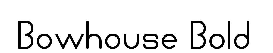 Bowhouse Bold Font Download Free