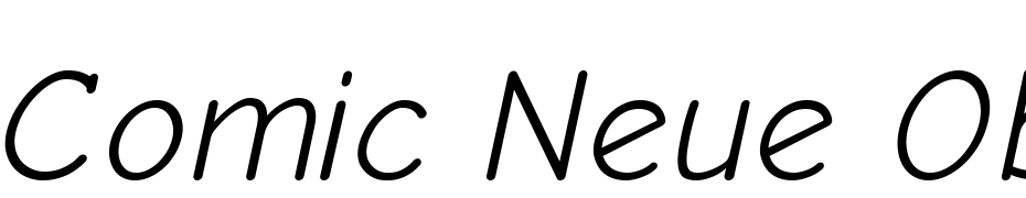 Comic Neue Oblique Font Download Free