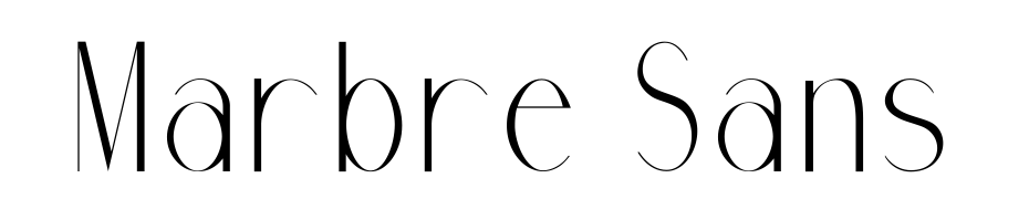 Marbre Sans Font Download Free