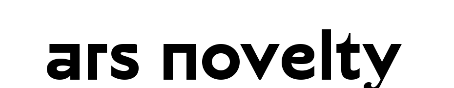 ARS Novelty Bold Font Download Free
