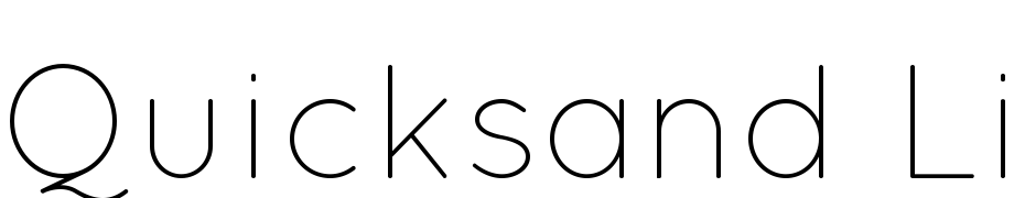 Quicksand Light Regular Font Download Free