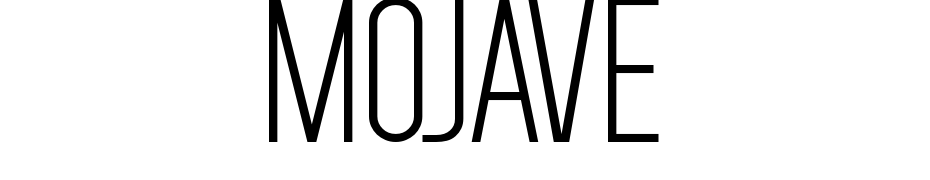 Mojave Font Download Free