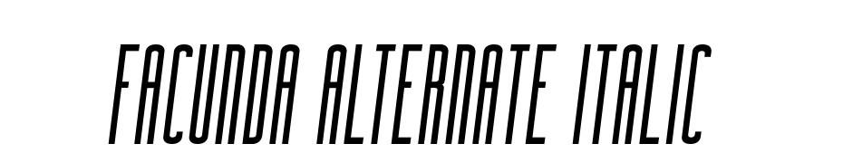 Facunda Alternate Italic Font Download Free
