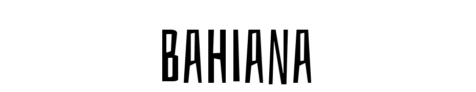 Bahiana Font Download Free