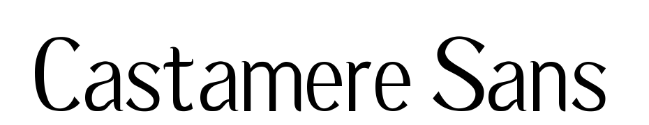 Castamere Sans Font Download Free