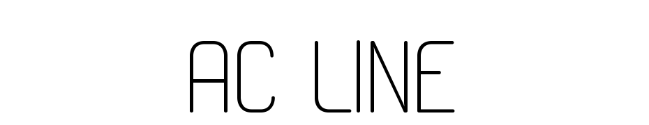 AC Line Font Download Free