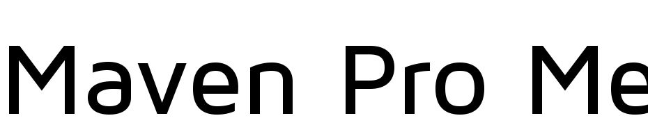 Maven Pro Medium Font Download Free