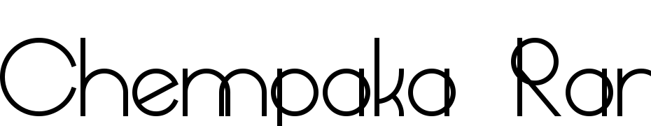 Chempaka Ranting Bold cкачати шрифт безкоштовно