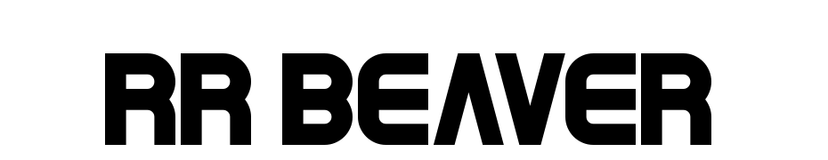 RR Beaver Font Download Free