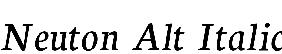 Neuton Alt Italic Font Download Free