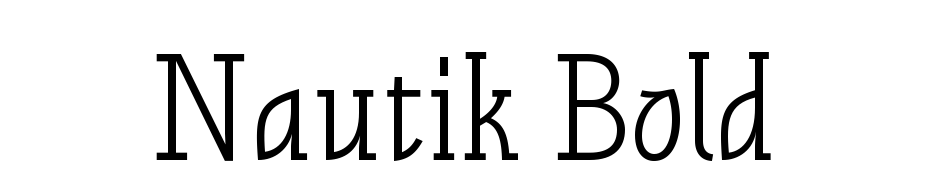 Nautik Bold Font Download Free