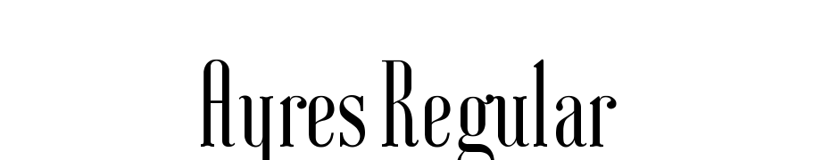 Ayres Regular Font Download Free