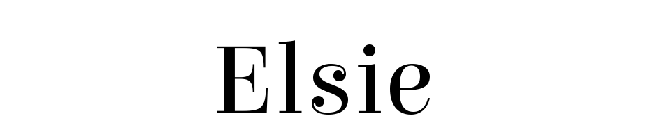 Elsie Font Free Download