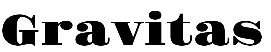Gravitas One Font Download Free