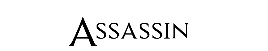 Assassin$ Font Download Free