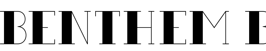 Benthem Bold Font Download Free