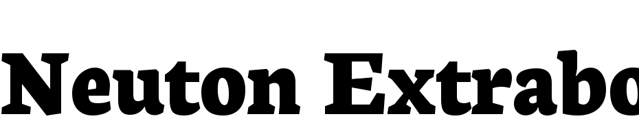 Neuton Extrabold Fuente Descargar Gratis