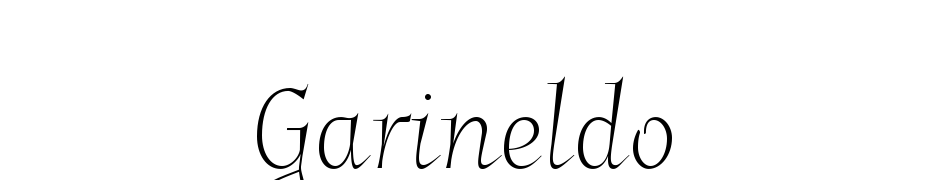 Garineldo Font Download Free