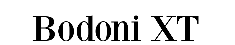 Bodoni XT Font Download Free