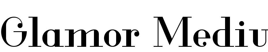 Glamor Medium Fuente Descargar Gratis