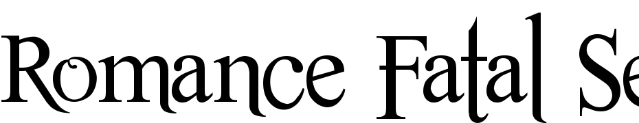 Romance Fatal Serif Std Schrift Herunterladen Kostenlos