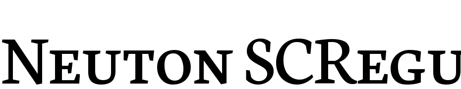 Neuton SC Regular Fuente Descargar Gratis