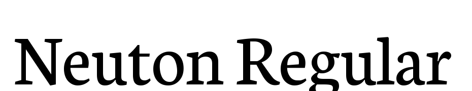 Neuton Regular Font Download Free