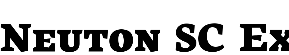 Neuton SC Extrabold Font Download Free