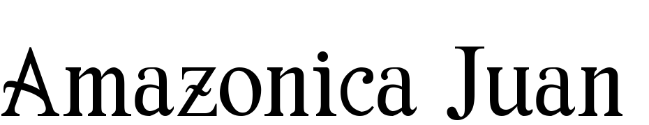 Amazónica Font Download Free