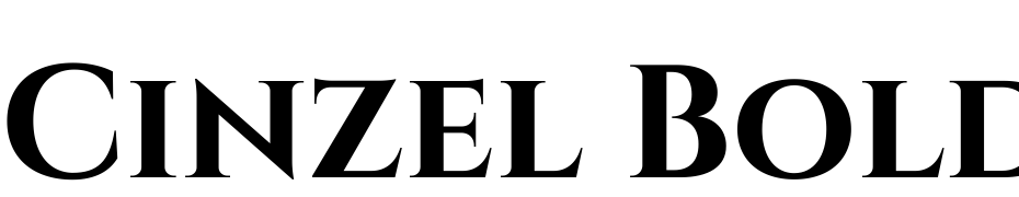 Cinzel Bold Scarica Caratteri Gratis