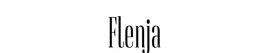 Flenja Font Download Free