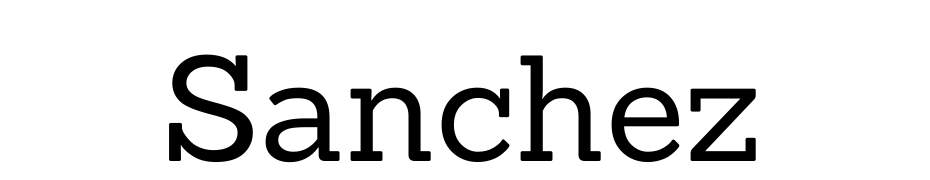 Sanchez Font Download Free