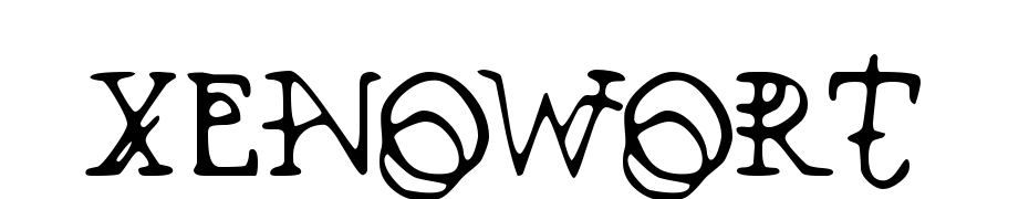 Xenowort Font Download Free