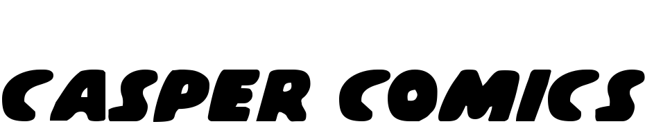 Casper Comics Solid Font Download Free
