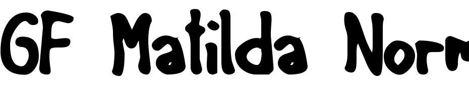 GF Matilda Normal Yazı tipi ücretsiz indir