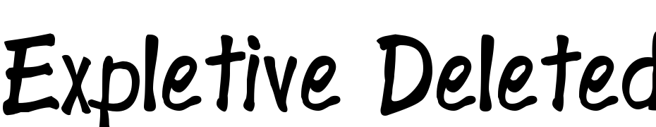 Expletive Deleted Schrift Herunterladen Kostenlos