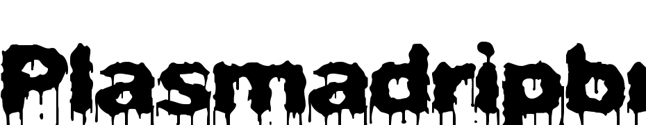 Plasma Drip (BRK) Font Download Free