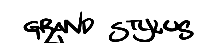 Grand Stylus Schrift Herunterladen Kostenlos