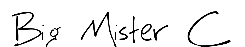 Big Mister C Font Download Free