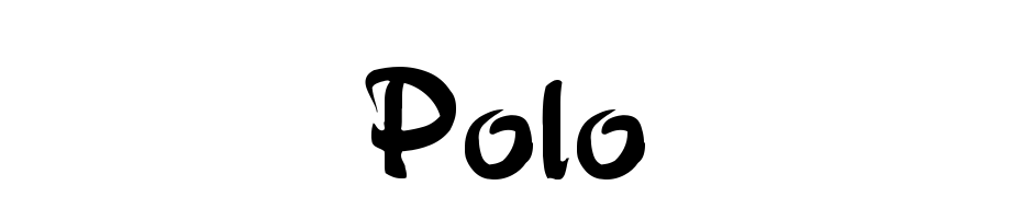 Polo Yazı tipi ücretsiz indir