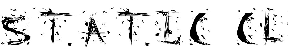 Static Cling Static Scarica Caratteri Gratis