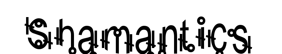 Shamantics Font Download Free