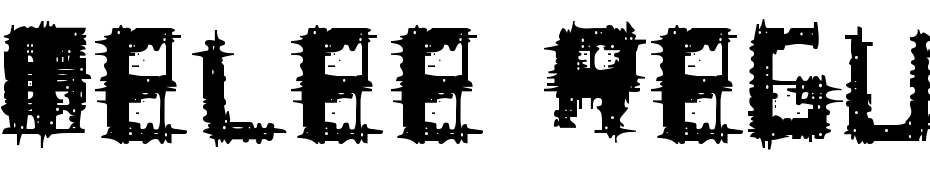 Melee Regular Font Download Free