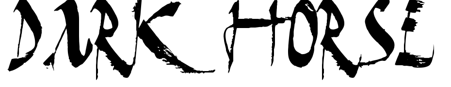 Dark Horse Schrift Herunterladen Kostenlos