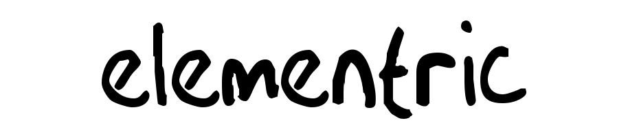 Elementric Font Download Free