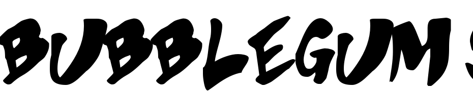 Bubblegum Superstar Font Download Free