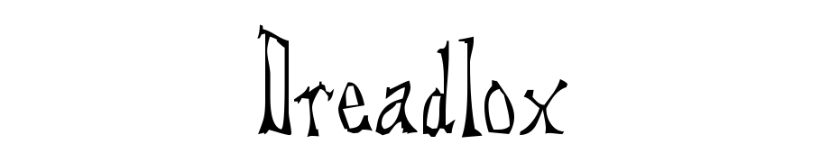 Dread Lox Yazı tipi ücretsiz indir